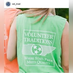 EUC Volunteer Traditions Large Cotton Tank Pink
*Comfort Colors